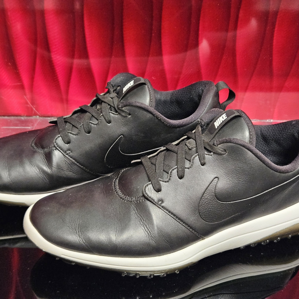Nike Roshe G Tour Golf Shoes Black Leather Men’s Size 12